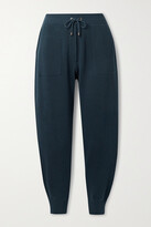Thumbnail for your product : Brunello Cucinelli Ribbed Cotton Track Pants - Blue