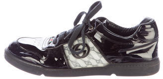 Gucci Web Leather Sneakers