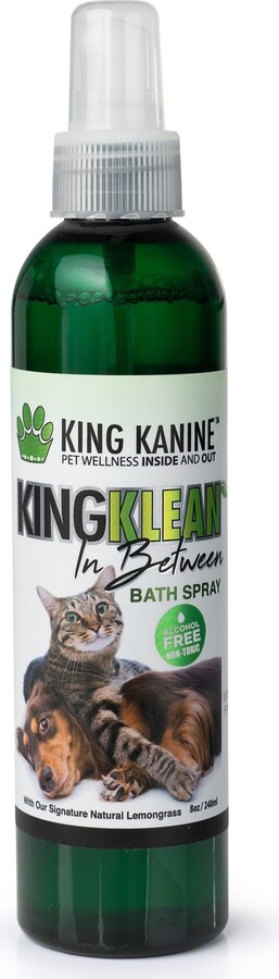 King Kanine King Klean In Between Dog, Cat & Small Pet Cologne, 8-fl oz bottle