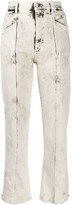 Thumbnail for your product : Stella McCartney Stitched Bleached Straight Jeans