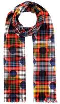 Burberry Wool check scarf