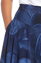 Thumbnail for your product : Melissa McCarthy Plus Size Women's Print Ponte Circle Skirt