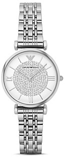 Giorgio Armani Women's Two Hand Stainless Steel Watch, 32 mm