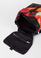 Thumbnail for your product : Paul Smith Orange 'Photo' Print Backpack