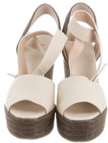 Thumbnail for your product : Castaner Canvas Espadrille Wedges