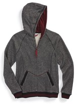 Thumbnail for your product : Little Marc Jacobs Full Zip Knit Hoodie (Little Boys & Big Boys)