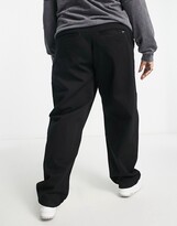 Thumbnail for your product : Dr Denim Plus Bella straight leg pants in black