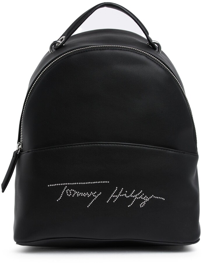 Tommy Hilfiger Sandra Smooth Grain Faux Leather Backpack - ShopStyle