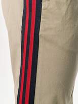 Thumbnail for your product : Hydrogen striped trim chino trousers