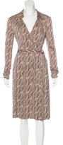Thumbnail for your product : Diane von Furstenberg Silk Abstract Print Dress