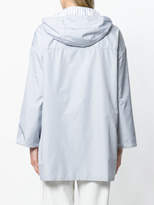 Thumbnail for your product : Le Tricot Perugia hooded boxy rain coat