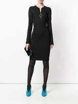 Thumbnail for your product : Thierry Mugler zipped neck dress