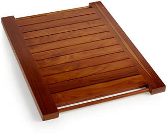Hotel Collection CLOSEOUT! Teak Bath Mat, Created for Macy's