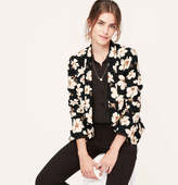 Thumbnail for your product : LOFT Floral Open Jacket