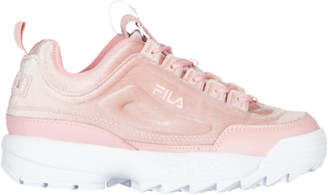 fila shoes white pink