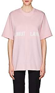 Helmut Lang Women's Logo Cotton T-Shirt - Red