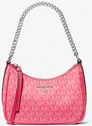 Michael Kors Jet Set Charm Small Logo Pochette ShopStyle