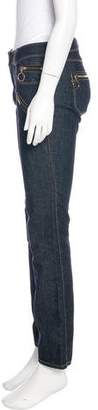 Love Moschino Mid-Rise Straight-Leg Jeans
