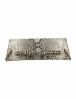 Thumbnail for your product : Anthony Luciano Python Clutch