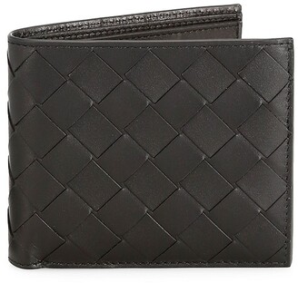 Bottega Veneta Woven Leather Billfold Wallet