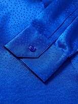 Thumbnail for your product : Saint Laurent Polka-Dot Silk-Jacquard Shirt