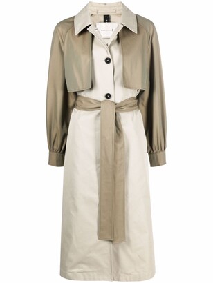 MACKINTOSH AYLA belted-waist coat