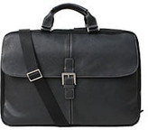 Thumbnail for your product : Boconi 'Tyler' Tumbled Leather Portfolio Briefcase