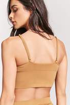 Thumbnail for your product : Forever 21 Seamless V-Neckline Cropped Cami