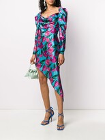 Thumbnail for your product : Giuseppe di Morabito Floral Print Bias Cut Dress