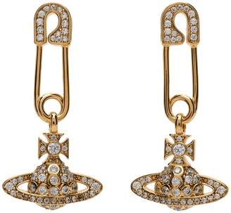 Vivienne Westwood Gold Earrings | Shop the world's largest 