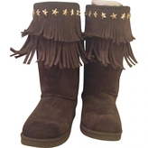 Thumbnail for your product : Jimmy Choo Brown Suede Boots