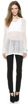 Thumbnail for your product : Donna Karan Easy Open Knit Pullover