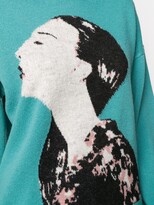 Thumbnail for your product : Ports 1961 Face-Jacquard Sweater