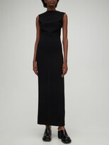 Thumbnail for your product : GAUCHERE Stretch viscose crepe midi dress