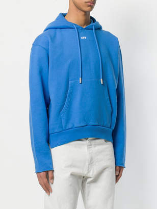 Off-White Safety cropped hoodie