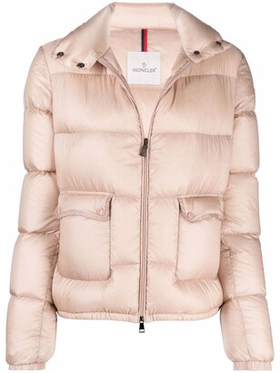 Moncler Logo-Patch Padded Down Jacket