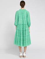 Thumbnail for your product : Alice + Olivia Layla Tiered Ruffle Midi Dress