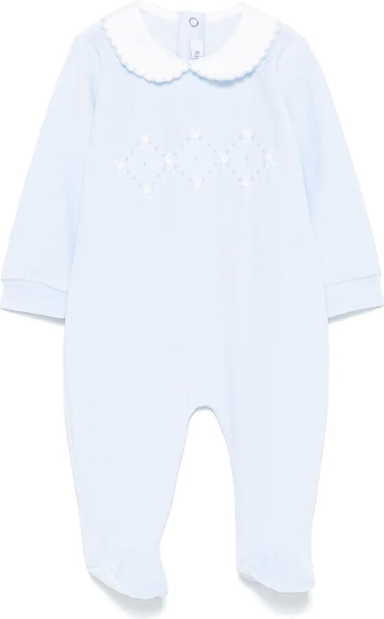 Siola Floral-Embroidered Pyjamas