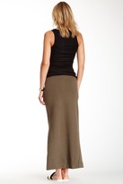 Thumbnail for your product : James Perse French Terry Twisted Seam Maxi Skirt