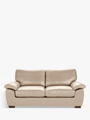 John Lewis & Partners Camden Large 3 Seater Leather Sofa