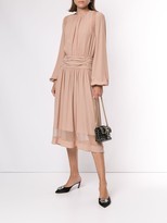 Thumbnail for your product : No.21 ruffled midi dress