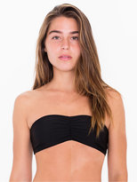 Thumbnail for your product : American Apparel Nylon Tricot Ruched Front Bikini Tube Top