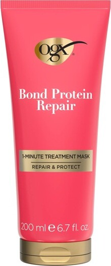 OGX OGXRepair&ProtectBondProteinRepair1-MinuteTreatmentHairMask-6.7fl.oz