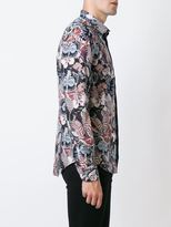 Thumbnail for your product : Valentino butterfly print shirt - men - Cotton - 42
