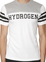 Thumbnail for your product : Hydrogen Color Block Cotton T-Shirt