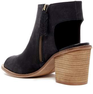 Chinese Laundry Calvin Peep Toe Leather Bootie