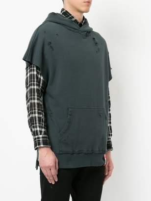 Puma Maison Yasuhiro short-sleeved hooded vest