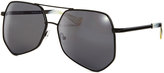 Thumbnail for your product : Grey Ant Megalast Oversized Aviator Sunglasses, Black