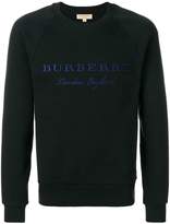 Thumbnail for your product : Burberry logo embroidered sweatshirt