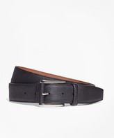 Thumbnail for your product : Brooks Brothers Pebble Leather Belt